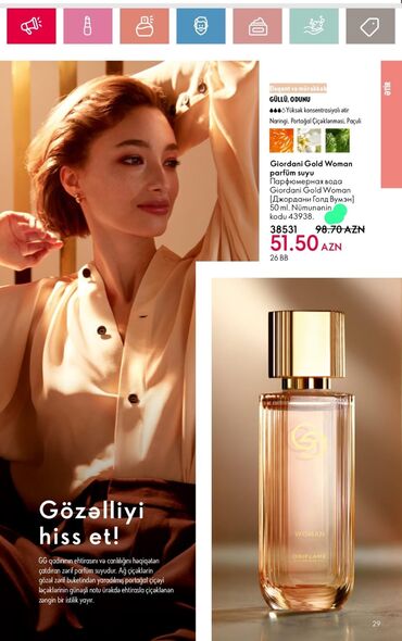 Bədənə qulluq: Oriflame bədən və şəxsi qulluq məhsulları – seçilmiş kolleksiyalar — 96