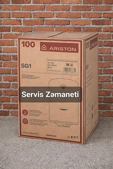 ariston yeni: Ariston 100 l, Yeni, Kredit yoxdur, Pulsuz çatdırılma — 1