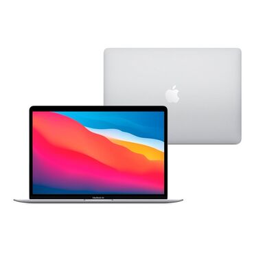 нутбук: Ноутбук, Apple, 8 ГБ ОЭТ, Apple M1, 13.3 ", Татаал эмес тапшырмалар үчүн, эс тутум SSD