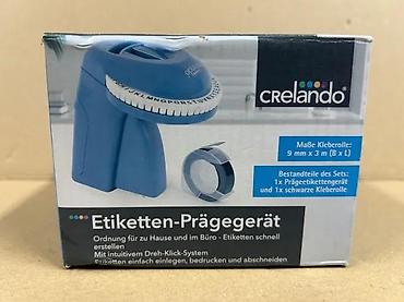 Ostali ručni alati: Ručni uređaj za reljefno ispisivanje etiketa – Crelando - Tip — 4