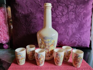 Čaše: Servis nov FS za zestoko pice iz 40 do 60ih. godina. Servis — 3