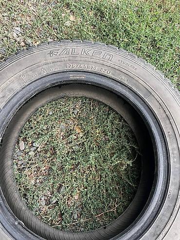 Шины и диски: Комплект зимних шин R14, 4 шт. - Модели: Falken Espia EPZ и Goodyear — 8