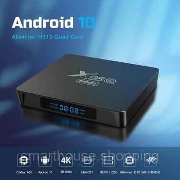 приставка игровая к телевизору: X96Q Pro TV BOX. Без торга. Практически новая. Память 2/16. Дизайн