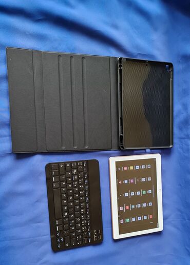 Tableti: Tablet sa maskom,blutut tastaturom, ima za 2 sim kartice, nov — 5