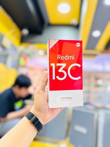 Другие мобильные телефоны: REDMI 13C, Новый, Память 8/256, Цвет черный, 2 SIM