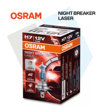 Auto oprema: Auto sijalica Osram Night Breaker Laser 12V H7 55W daje do 150% više — 9