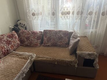 кухна мебели: Künc divan dəsti - Forma: L-şəkilli künc divan, iki qoltuqlu hissə və