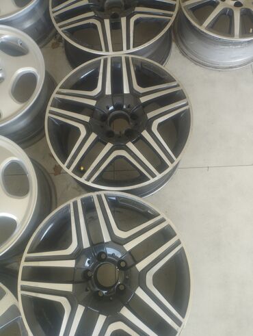 bridgestone teker: Б/у Диск AMG R 18, 5 Болтов