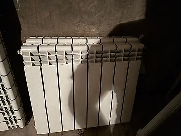 Alüminium seksiyalı radiator - Material: yüksək keçiriciliyə malik