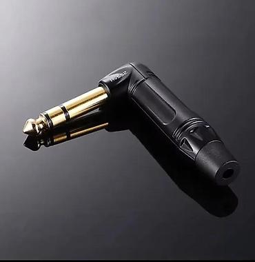 velika gitara: STEREO UGAONA METALNA BANANA JACK KONEKTOR | . Slanje po — 3