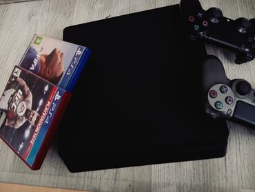 айфоны бу бишкек: Продаю PlayStation 4 Slim 500GB + 3 игры (FIFA 22, UFC 3, GOD OF WAR)