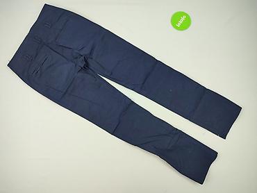 granatowa: H&M, Spodnie materiałowe damskie, rozmiar S — 3