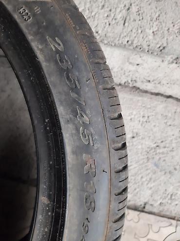 235 45 r18 лето: Шины, 235/45/18 1шт. Европа, лето, резина привозная, состояние — 2