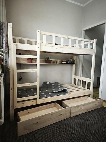 bunk bed: Двухъярусная кровать из массива сосны 🌲 Новая кровать для детей — 2