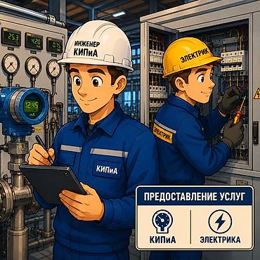 цпес техника: Услуги КИПиА и электротехнические работы под ключ Профессиональное — 1