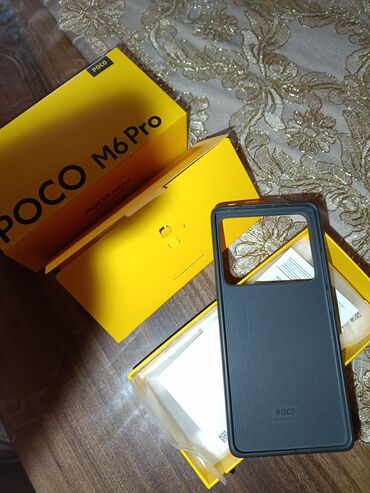 nokia telefonlarin satisi: Poco M6 Pro, 256 GB, rəng - Qara