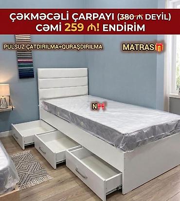 yun doşek: Satılır:*Birbaşa istehsalçıdan ÇƏKMƏCƏLİ çarpayı* — 1