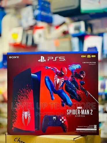 bakida playstation 4 qiymeti: PlayStation 5 slim spider man 2 bundle