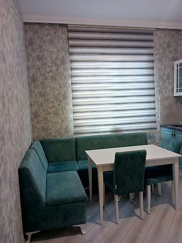 kohne stullar: Mətbəx üçün künc dəsti Tərkib: - L formalı yumşaq künc divanı - 2 — 9