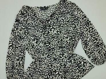 czarne bluzki dziewczęca: Blouse, F&F, L (EU 40), condition - Very good