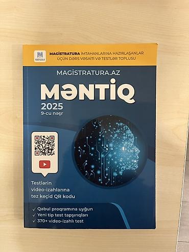 Testlər: Məntiq kitabı. Magistratura üçün hazırlaşanlara ideal kitabdır — 1