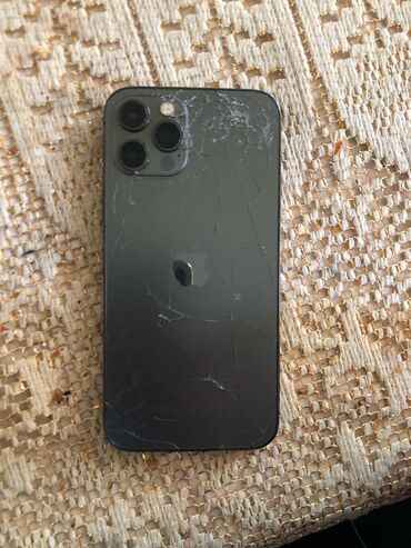 iphone x qiriq: IPhone 12 Pro, 256 GB, Face ID, Qırıq, Zəmanət