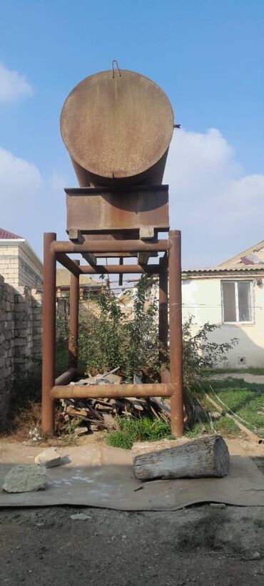 Odun: Bak, Metal, 5000 l l, İşlənmiş, Ünvandan götürmə