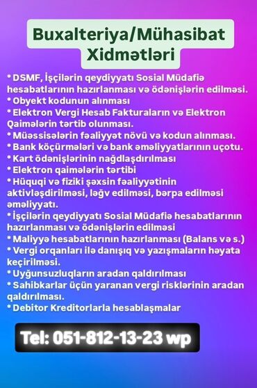 azerbaycan ereb tercume: Mühasibat, 1C