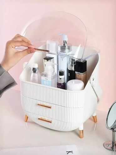 туалетный столик б у: Органайзер для косметики с куполом - Стильный настольный бокс для