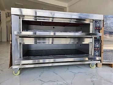 Оборудование для ресторанов, кафе: Çörək və şirniyyat üçün soba Professional peç ↘️ 2 mərtəbəli model — 4