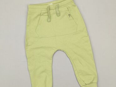 kolorowe kombinezony: Sweatpants, Fox&Bunny, 12-18 months, condition - Very good