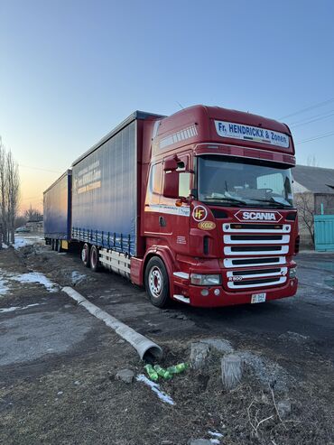 бутка рефрижератор: Жүк ташуучу унаа, Scania, Колдонулган