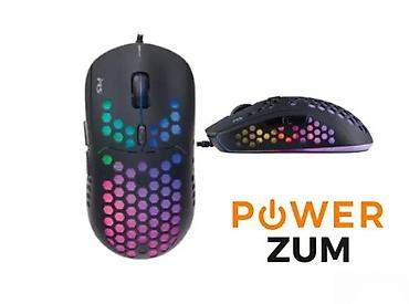 3 103: Gejmerski miš sa RGB osvetljenjem – Power Zum - Ultra‑lagan — 1