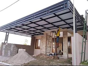 naves bəzəkləri: Məhsul/xidmət: Həyət, teras və avtodayanacaq üçün metal karkaslı — 4