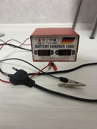 moto mator: Batareya yükləyici – 10Ah - Giriş: 220V AC - Çıxış gərginliyi: 6V və — 1