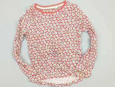 różowa bluzka w kwiaty: Blouse, Mothercare, 8 years, 122-128 cm, condition - Good