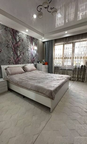 новый дом бишкек: 3 комнаты, 83 м², 106 серия улучшенная, 4 этаж, Евроремонт