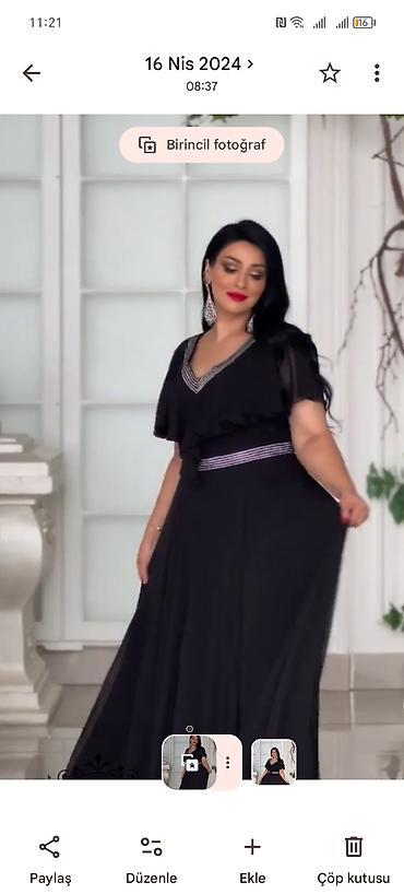 Ziyafət donu, Maksi, 2XL