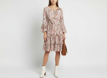 sukienka z zorzety: Sukienka damska, rozmiar M