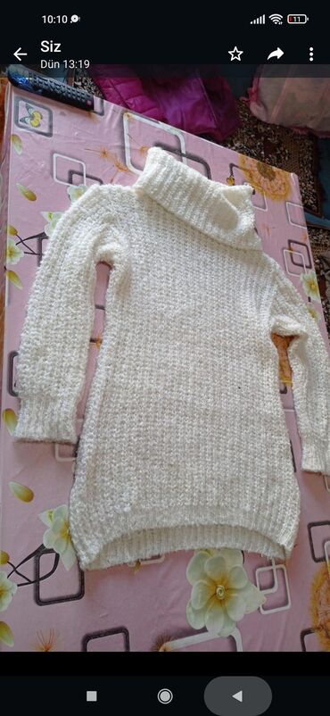 Свитеры: Женский свитер M (EU 38), L (EU 40), XL (EU 42), цвет - Белый