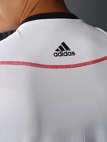 фирменные adidas: Мужская футболка, Все размеры, Adidas, Новый, цвет - Белый, Платная доставка — 3