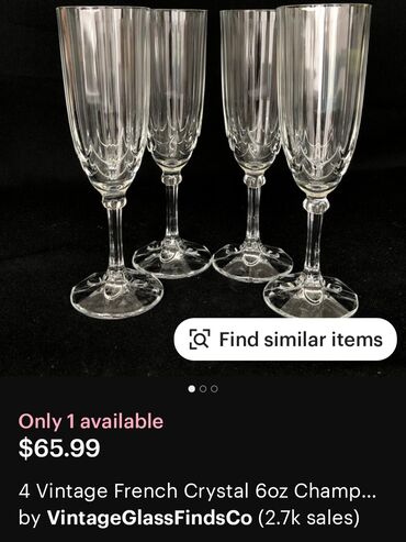 Čaše: Case nove za vino Luminarc Francuska 80te. Cese,sve na njima odsjaj — 5