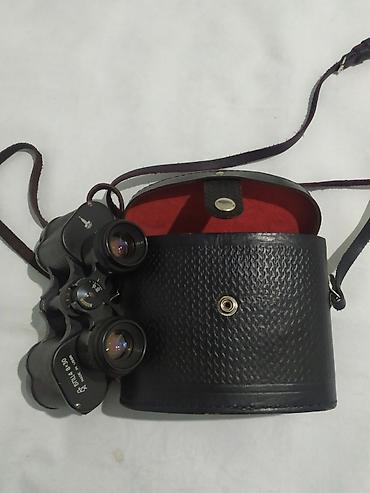 Бинокли: Бинокль БПЦ4 8×30 (Made in USSR) с кожаным футляром. Бинокль — 7