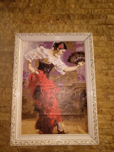 Şəkillər, tablolar: Resm,ketan,akril,65/75 — 24