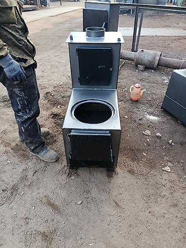 Буржуйки: Твердотопливная печь-кухонная плита/котёл длительного горения — 5