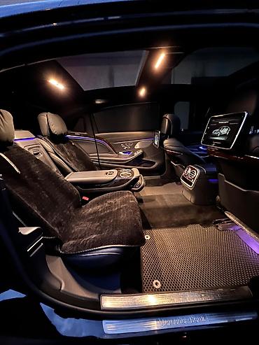 Аренда кортежа: Сдаю Mercedes-Benz S-Class для кортежа, С водителем, Седан — 5