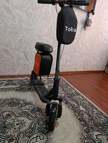 Электротранспорт: Toba elektrik skuter - Oturacaqlı dizayn: Rahat, çıxarıla bilən — 2