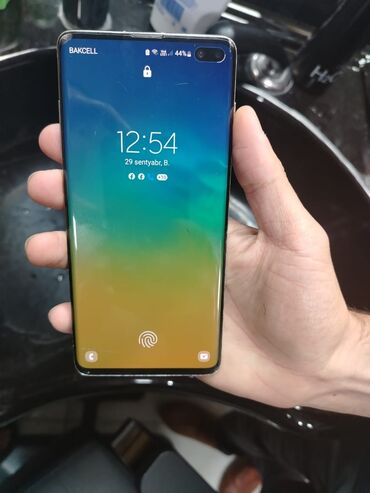 samsung s10 plus qiymeti irsad: Samsung Galaxy S10 Plus, 128 GB, rəng - Mavi, Sensor, Barmaq izi, Face ID