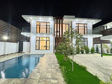 Günlük kirayə evlər: Bağ evi kirayə verilir, Merdekan Mərdəkanda yerləşən isti, hovuzlu bağ — 1