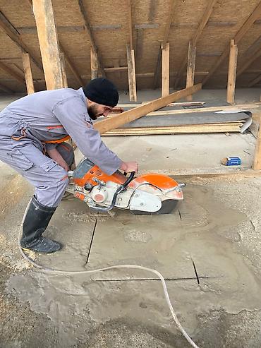 Beton işləri: Beton kəsimi xidməti - Dəqiq və sürətli beton kəsimi: divar, döşəmə — 3